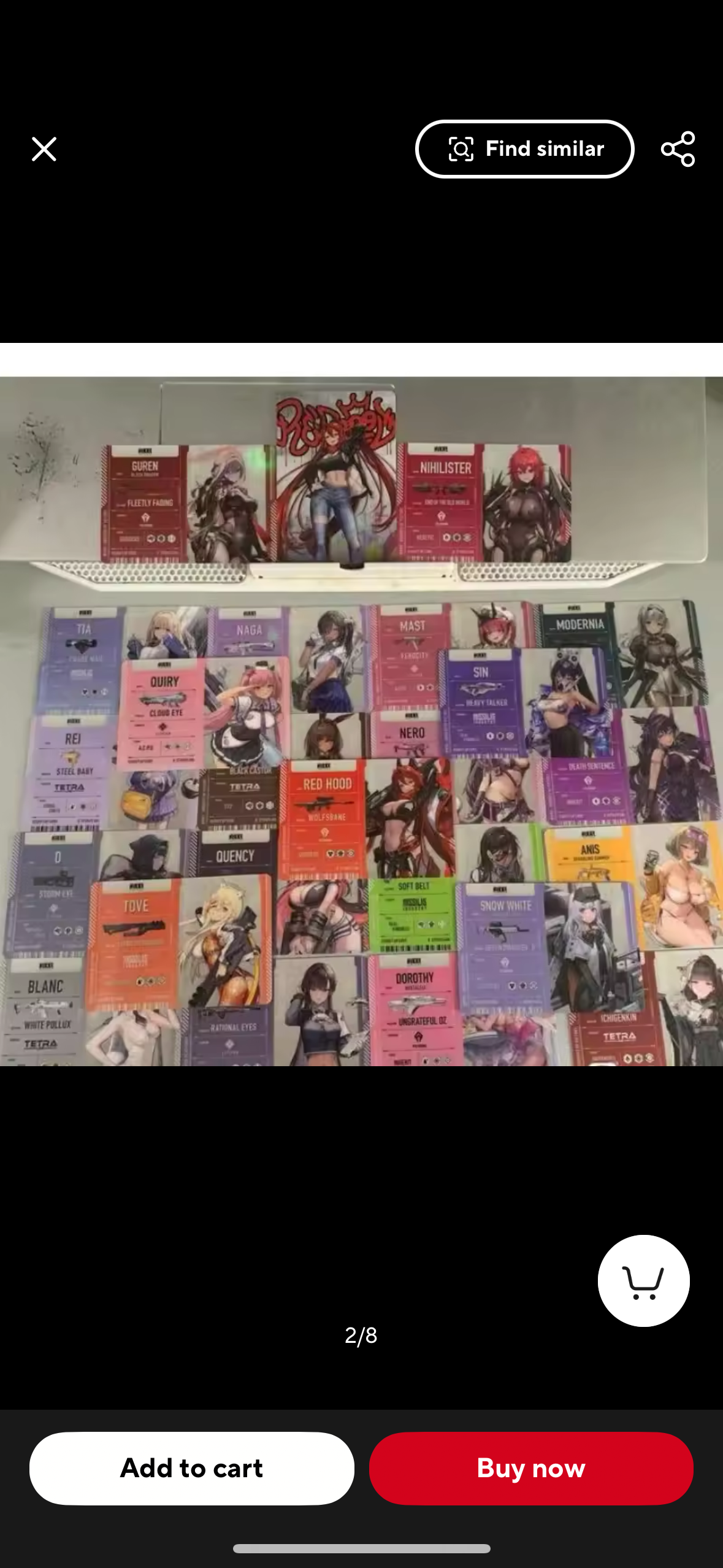 NIKKE V2 Bandai Carddass