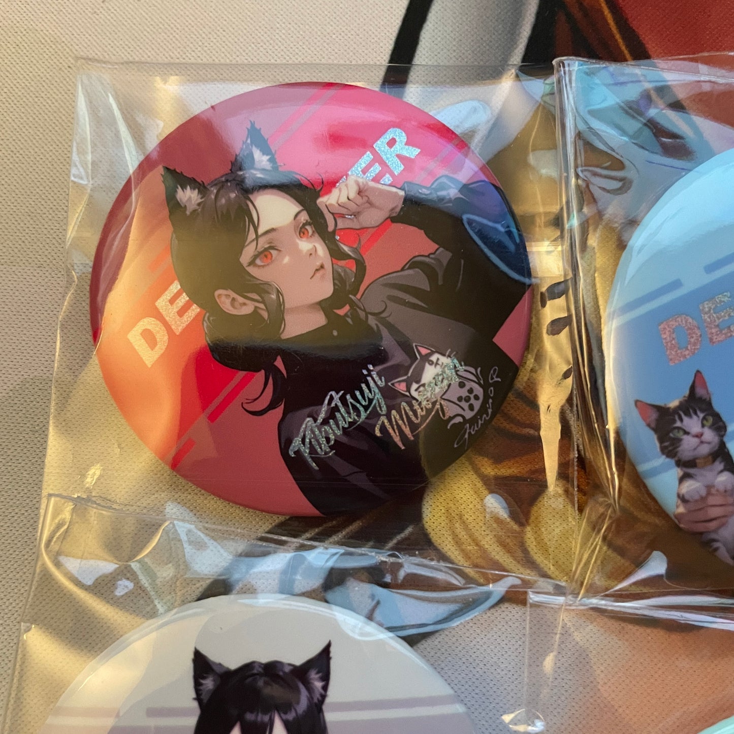 Demon Slayer 9 Button Set