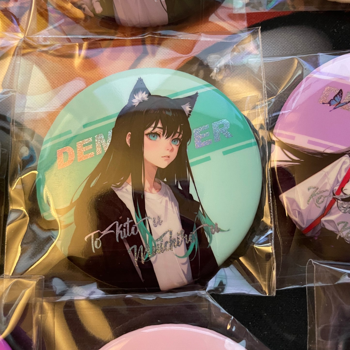 Demon Slayer 9 Button Set