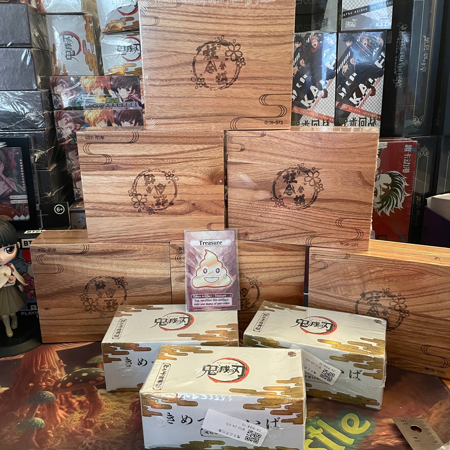 Demon Slayer Purple Wisteria Tiger Box