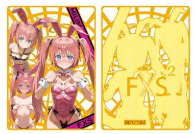 FXS Custom - Bunny Girl Paradise V2 Custom Metal Cards