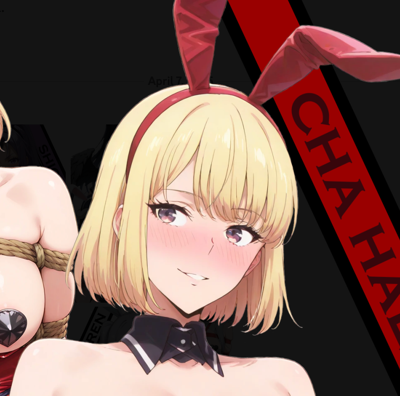 FXS Custom - Bunny Girl Paradise V1 Custom Metal Cards