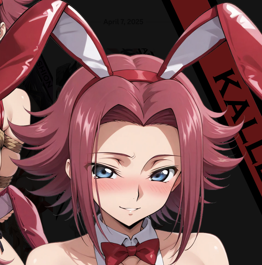 FXS Custom - Bunny Girl Paradise V1 Custom Metal Cards