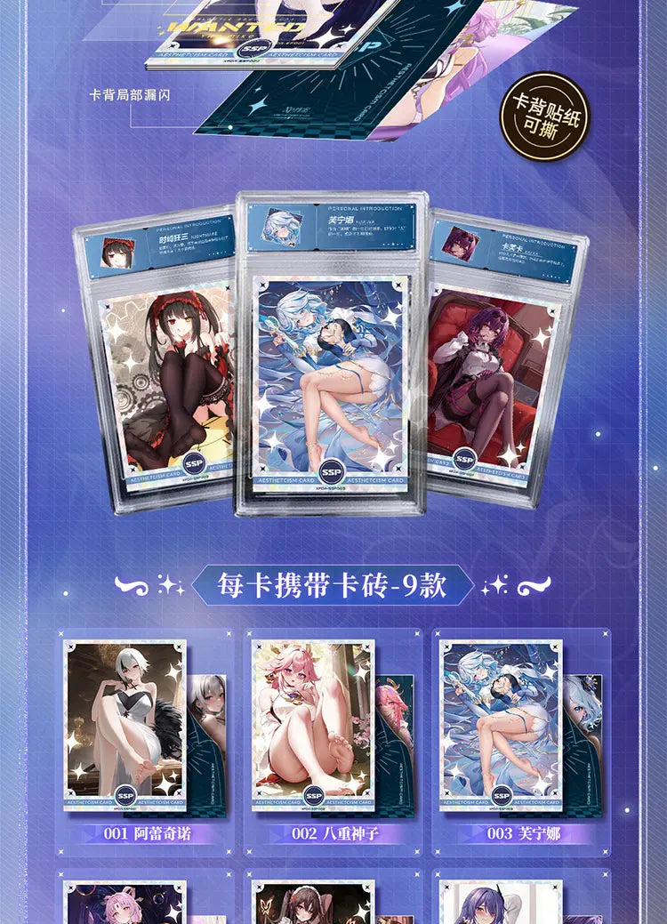 Goddess Story Ika XP 2  Slabbed Card w/ Magnetic Case Box