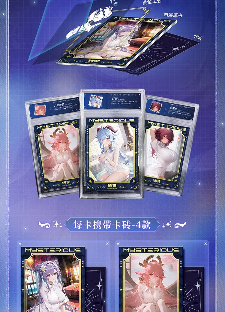 Goddess Story Ika XP 2  Slabbed Card w/ Magnetic Case Box