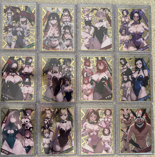 FXS Customs - Bunny Girl Paradise V5 Custom Metal Cards